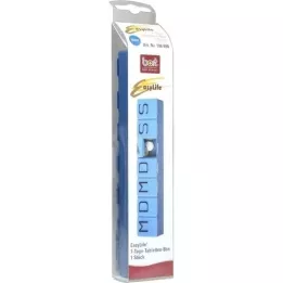 BORT EasyLife 7-daagse tabletdoos blauw, 1 st