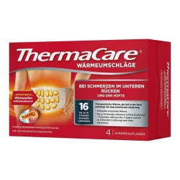 THERMACARE Rugbandages S-XL voor pijnverlichting, 4 stuks