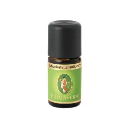 MUSKATELLERSALBEIÖL etherische olie biologisch, 5 ml