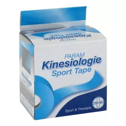 KINESIOLOGIE Sporttape 5 cmx5 m blauw, 1 stuk
