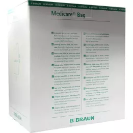 MEDICARE Bedzak steriel 2 l met 90cm slangafvoer, 10 st