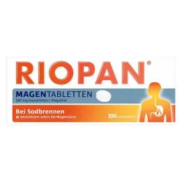 RIOPAN Maagtabletten Kauwtabletten, 100 stuks