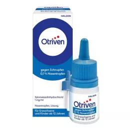 OTRIVEN 0,1% neusdruppels voor volwassenen en schoolkinderen, 10 ml