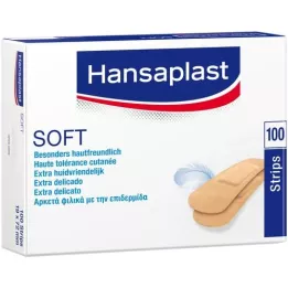 HANSAPLAST Zachte strips 19x72 mm, 100 stuks