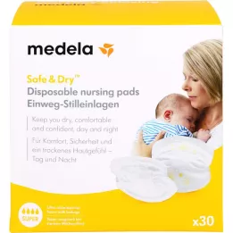 MEDELA Zoogcompressen wegwerp, 30 stuks
