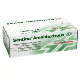 SENTINA Ambidexter Unters.Hands.poedervrij maat M, 100 stuks