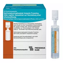 NATRIUMGLYCEROPHOSPHAT Ampul-infusieoplossing concentraat, 20X10 ml