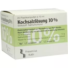 KOCHSALZLÖSUNG 10% infusie -oplossing Concentraat, 20x10 ml