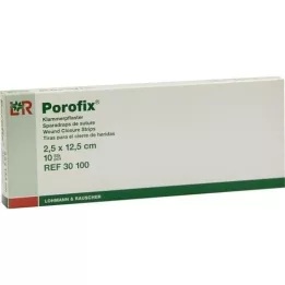 Porofix Kleding Patch 2.5x12.5 cm, 10 st