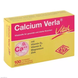 CALCIUM VERLA Vital filmomhulde tabletten, 100 stuks