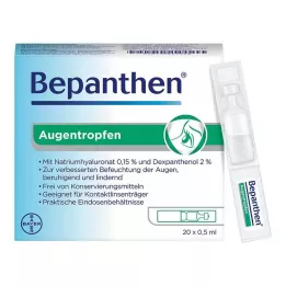 BEPANTHEN Oogdruppels, 20X0,5 ml