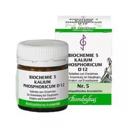 BIOCHEMIE 5 Kalium phosphoricum D 12 tabletten, 80 stuks