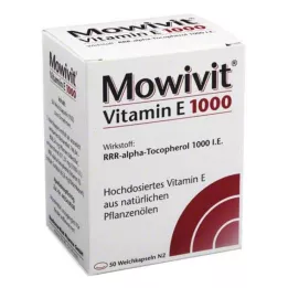 MOWIVIT Vitamine E 1000 capsules, 50 stuks