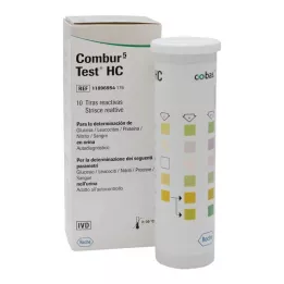 COMBUR 5 Test HC Teststrips, 10 stuks