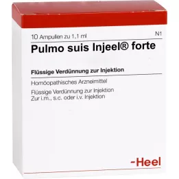 PULMO SUIS Injeel Forte ampullen, 10 st