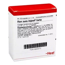 REN suis Injeel forte ampullen, 10 stuks