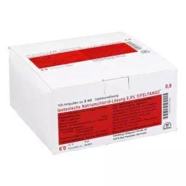 ISOTONISCHE NaCl-oplossing 0,9% Eifelfango Inj.-Lsg., 100X2 ml