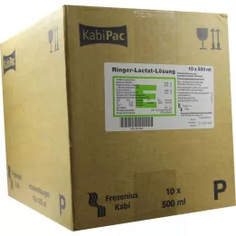 RINGER LACTAT Oplossing Plastic Infusie Oplossing, 10X500 ml