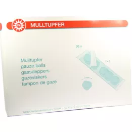MULLTUPFER Plum -grootte 2+3 steriele set, 30 p