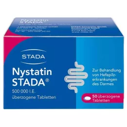 NYSTATIN STADA 500.000 IE omhulde tabletten, 50 stuks