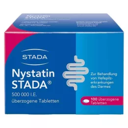 NYSTATIN STADA 500.000 IE omhulde tabletten, 100 stuks