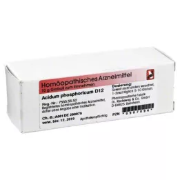 ACIDUM PHOSPHORICUM D 12 globuli, 10 g