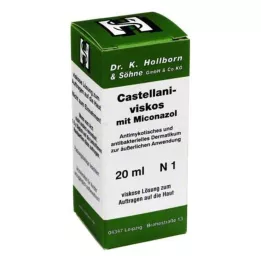 CASTELLANI viskeuze m. Miconazoloplossing, 20 ml