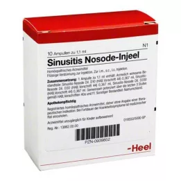SINUSITIS Nosode Injeel ampullen, 10 stuks