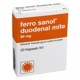 FERRO SANOL duodenummijt 50 mg maagsapresistente tablet, 20 stuks