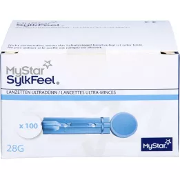 MYSTAR SylkFeel-lancetten 28 G, 100 stuks