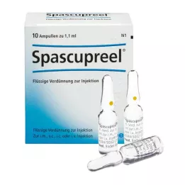 SPASCUPREEL Ampullen, 10 stuks