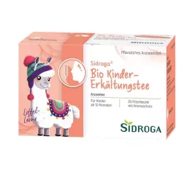 SIDROGA Biologische koude theefilterzakjes voor kinderen, 20X1.5 g
