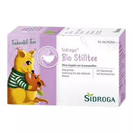 SIDROGA Biologische Borstvoedingstheefilterzakjes, 20X1.5 g