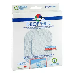 DROP Med 8x10 cm Wond Association Steril Master Aid, 5 st