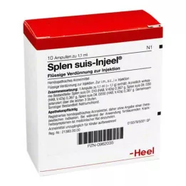 SPLEN SUIS Injeel Ampoules, 10 st