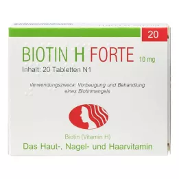 BIOTIN H forte tabletten, 20 stuks
