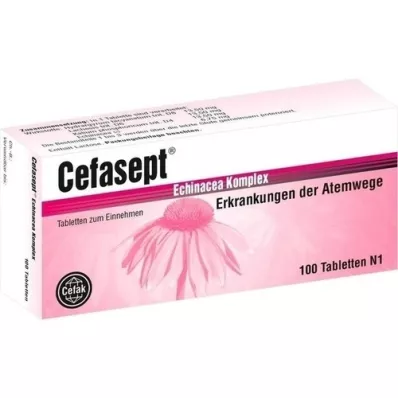 CEFASEPT Echinacea Complex -tabletten, 100 st