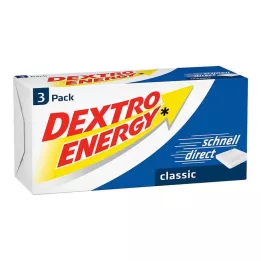 DEXTRO ENERGEN klassieke dobbelsteen, 3 stuks