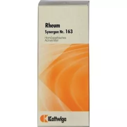 SYNERGON KOMPLEX 163 Rheum -druppels, 20 ml