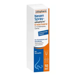 NASENSPRAY-ratiopharm Volwassenen conserveermiddelvrij, 10 ml