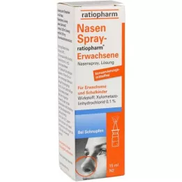 Nasale sprayratiopharm volwassenen cons., 15 ml