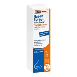 NASENSPRAY-ratiopharm Volwassenen conserveermiddelvrij, 15 ml
