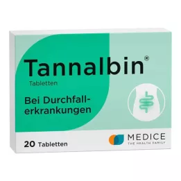 TANNALBIN Tabletten, 20 stuks