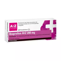 IBUPROFEN Abbey 200 mg Film -gecoate tabletten, 20 st