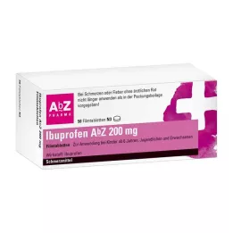 IBUPROFEN AbZ 200 mg filmomhulde tabletten, 50 stuks