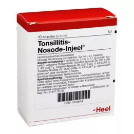 TONSILLITIS Nosode Injeel Ampoules, 10 st