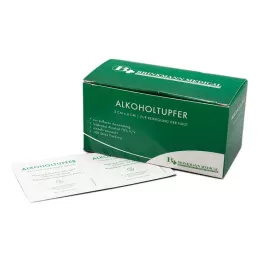 ALKOHOLTUPFER 3x6 cm steriel, 100 st