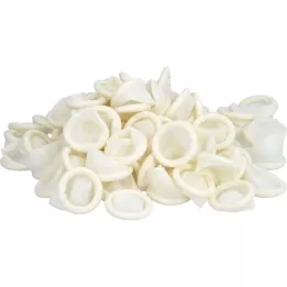LATEXFINGERLINGE poeder -vrije gr.l, 100 st