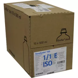 STEROFUNDIN ISO Ecoflac Plus infuusoplossing, 10X500 ml