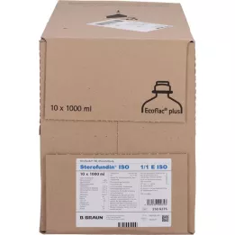 STEROFUNDIN ISO Ecoflac Plus infuusoplossing, 10X1000 ml